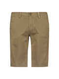 No Excess Twill Chino Shorts: Almond