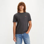 Levi's Original Logo Patch Tee -  Dark Charcoal