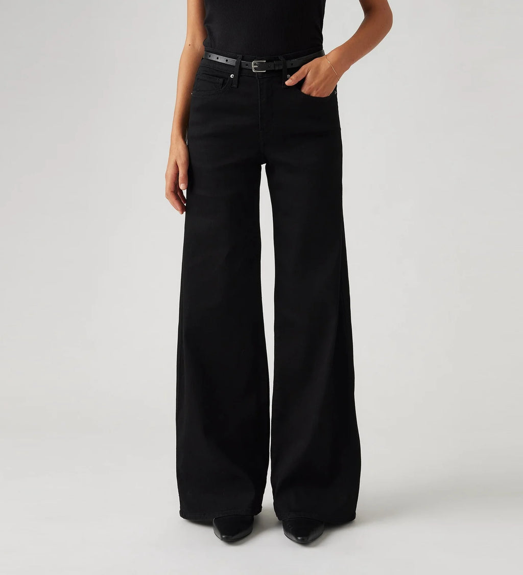 Levi's® Women's 318 Shaping Wide Leg Jeans - Soft Black