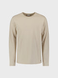 No Excess Slub Neck Sweatshirt - Cement