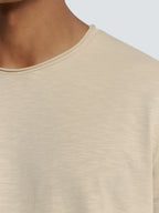 No Excess Slub Neck Sweatshirt - Cement