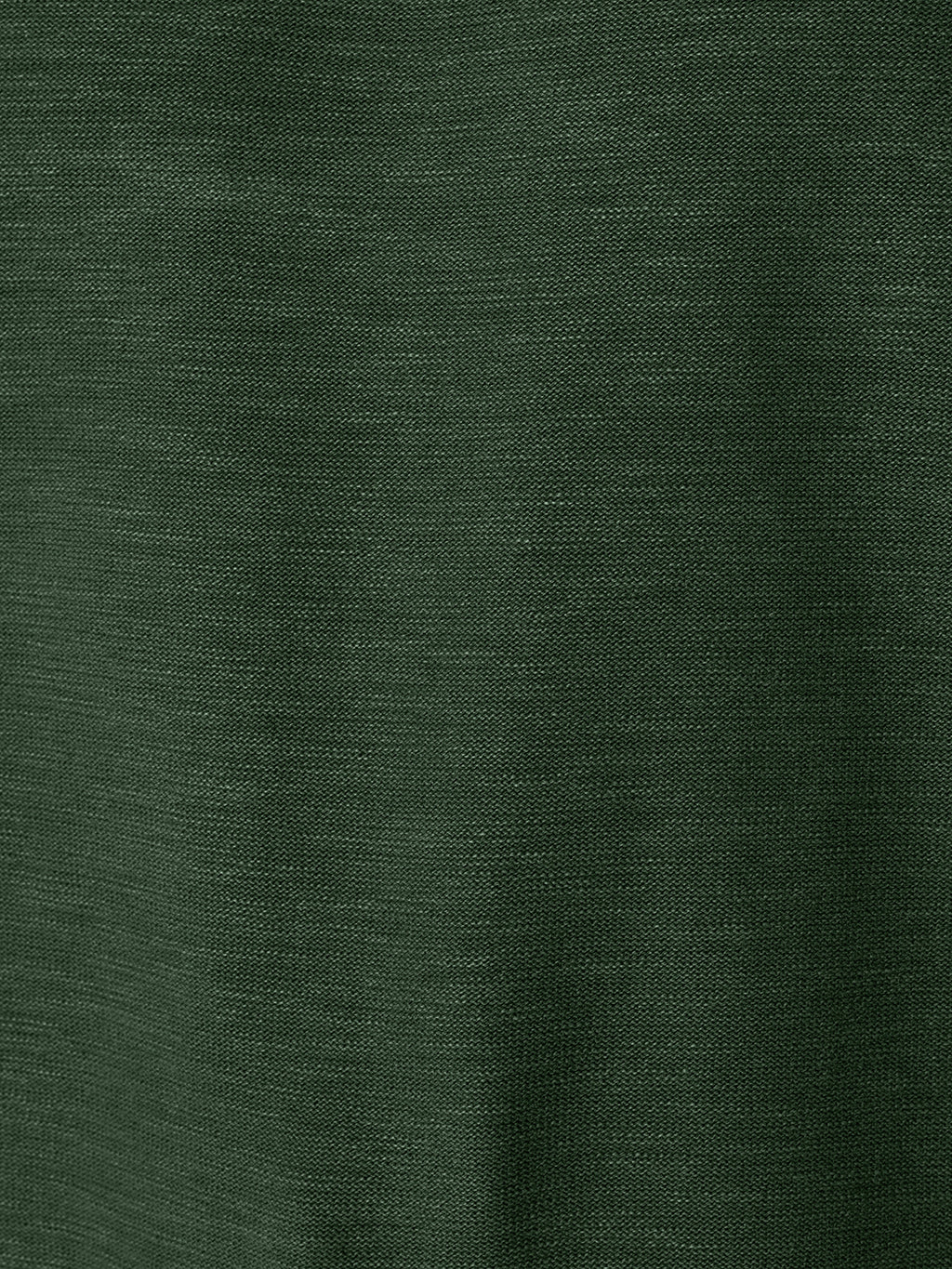 No Excess Round Neck Sweater - Dark Green