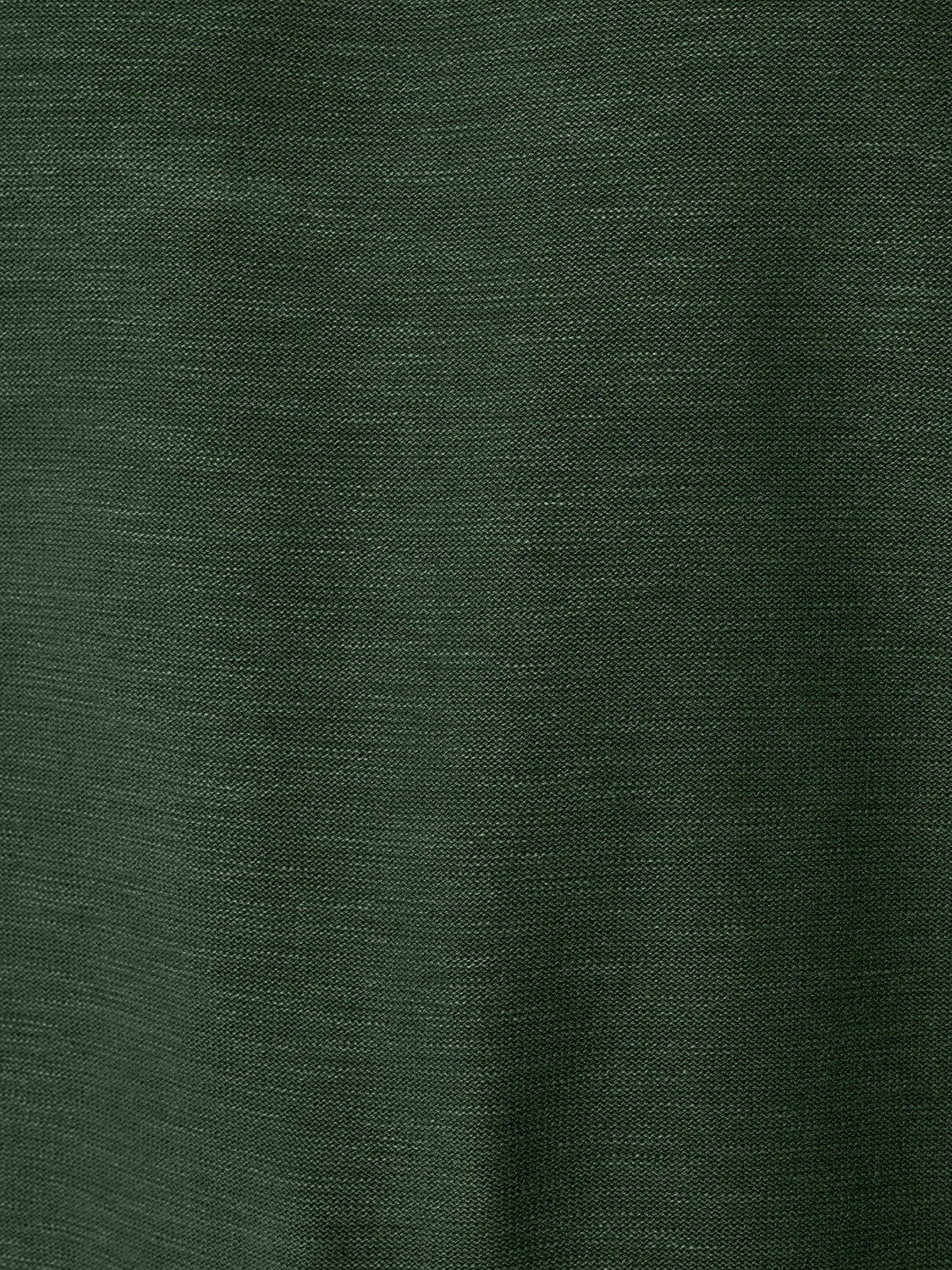 No Excess Round Neck Sweater - Dark Green