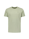 No Excess Crew Tee: Basic Plain - Smoke