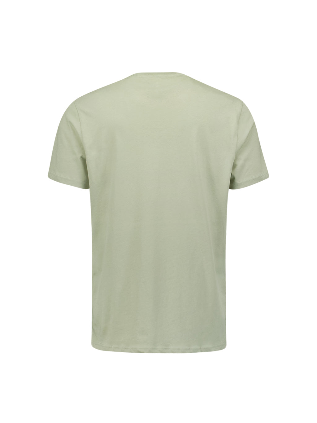 No Excess Crew Tee: Basic Plain - Smoke
