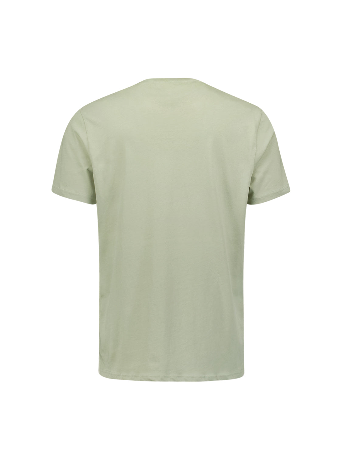 No Excess Crew Tee: Basic Plain - Smoke