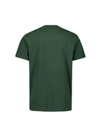 No Excess Crew Tee: Basic Plain - Dark Green