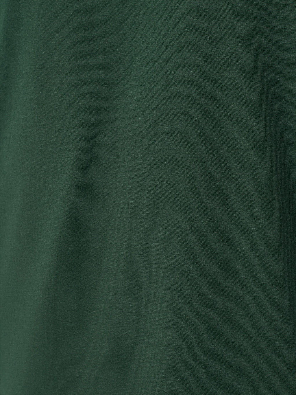No Excess Crew Tee: Basic Plain - Dark Green