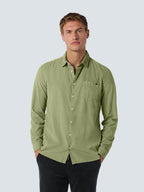 No Excess Long Sleeve Shirt: Corduroy - Smoke