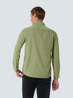 No Excess Long Sleeve Shirt: Corduroy - Smoke