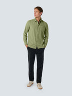 No Excess Long Sleeve Shirt: Corduroy - Smoke
