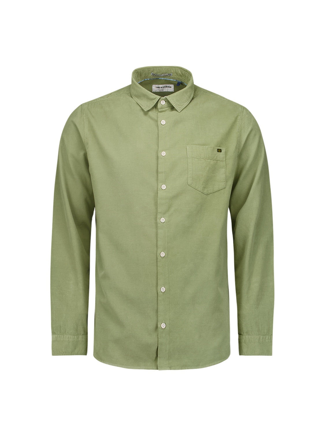 No Excess Long Sleeve Shirt: Corduroy - Smoke