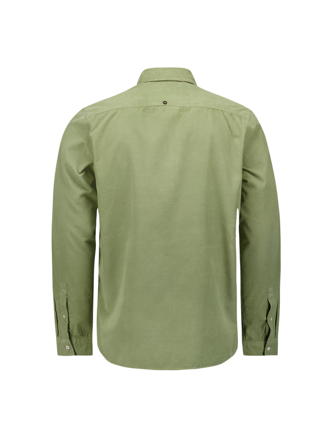 No Excess Long Sleeve Shirt: Corduroy - Smoke