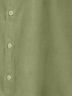 No Excess Long Sleeve Shirt: Corduroy - Smoke