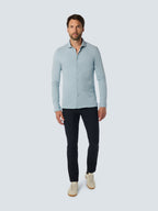 No Excess Long Sleeve Shirt:  Jersey Melange - Cloud