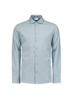 No Excess Long Sleeve Shirt:  Jersey Melange - Cloud