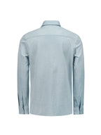 No Excess Long Sleeve Shirt:  Jersey Melange - Cloud