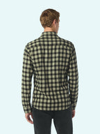 No Excess Long Sleeve Shirt: Timeless Check - Smoke