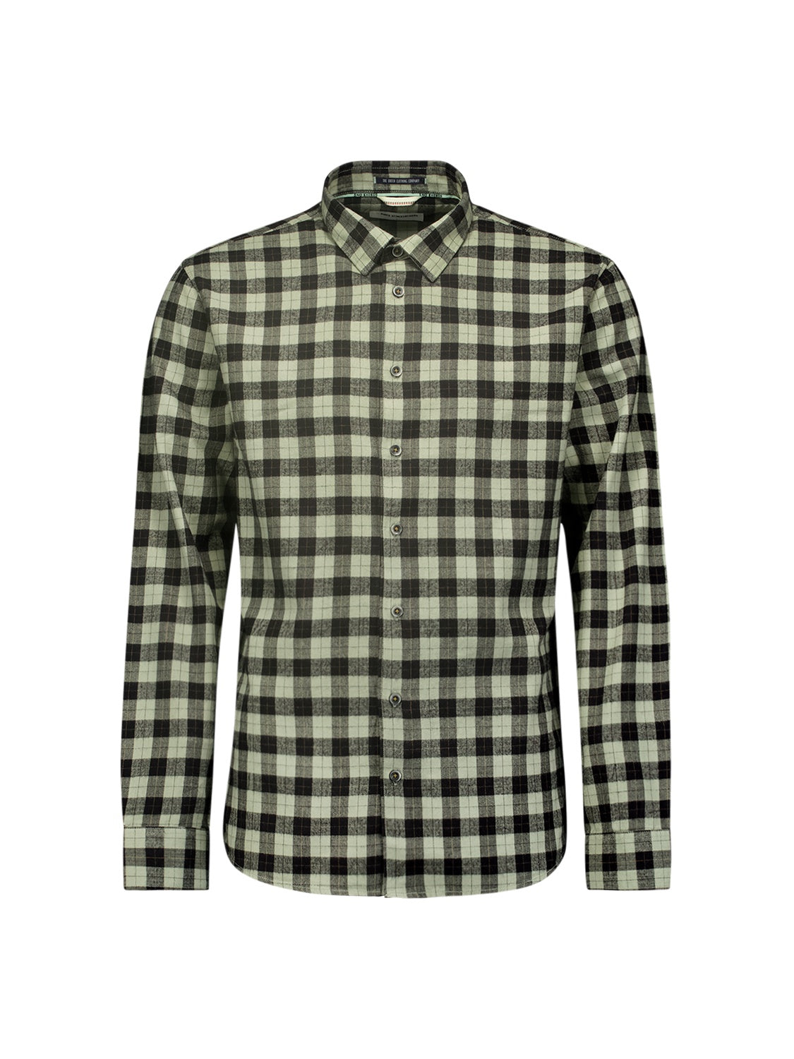 No Excess Long Sleeve Shirt: Timeless Check - Smoke