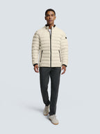 No Excess Padded Jacket: Short Fit - Cement