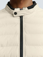 No Excess Padded Jacket: Short Fit - Cement