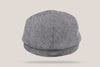 Highstreet Linen Blend Driving Cap - Blue