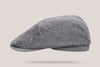 Highstreet Linen Blend Driving Cap - Blue