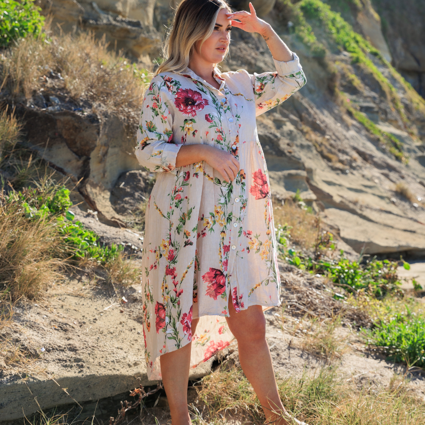 italian linen dresses DRESS MARLOES One of the finest linen in the world Positano Linen Dresses | Artisan