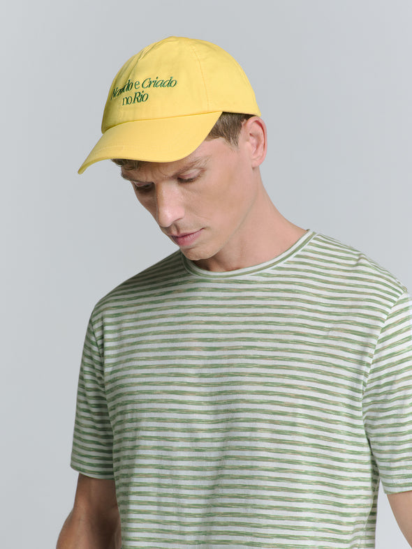 No Excess Crew Tee: Multi Melange - Green