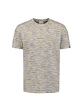 No Excess Crew Tee: Multi Melange - Yellow
