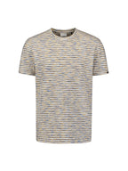 No Excess Crew Tee: Multi Melange - Yellow