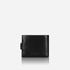 Jekyll & Hide Bifold tabbed Leather Wallet - Black