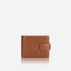 Jekyll & Hide Bifold tabbed Leather Wallet - Tan