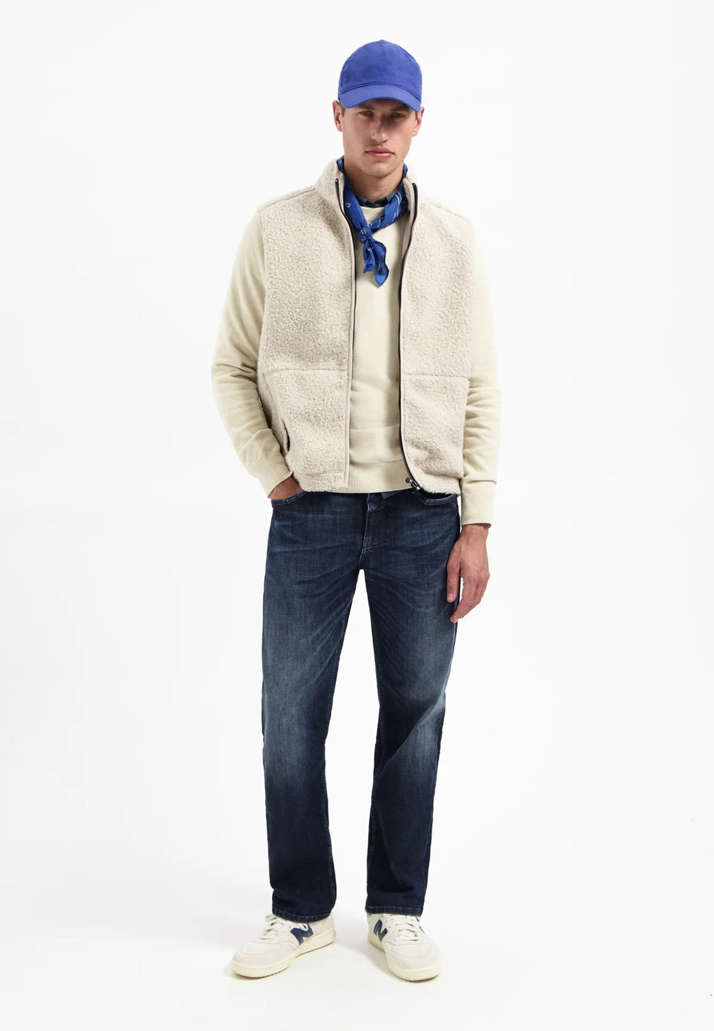 No Excess Pull Over Crew Neck Chenille Jumper - Kit