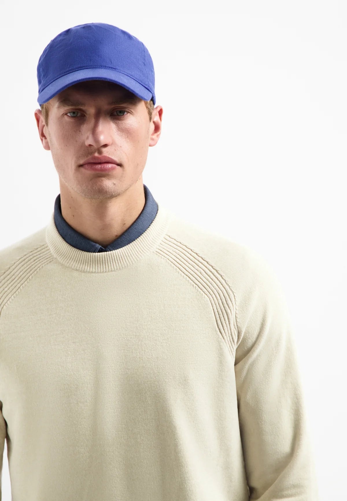 No Excess Pull Over Crew Neck Chenille Jumper - Kit