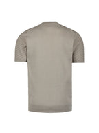 No Excess  Solid Jacquard Tee - Clay