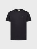 No Excess Crew Tee: Peached - Black
