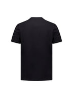 No Excess Crew Tee: Relief Jacquard Blocks - Black