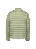 No Excess Padded Jacket with Knited Detailing - Light Moss