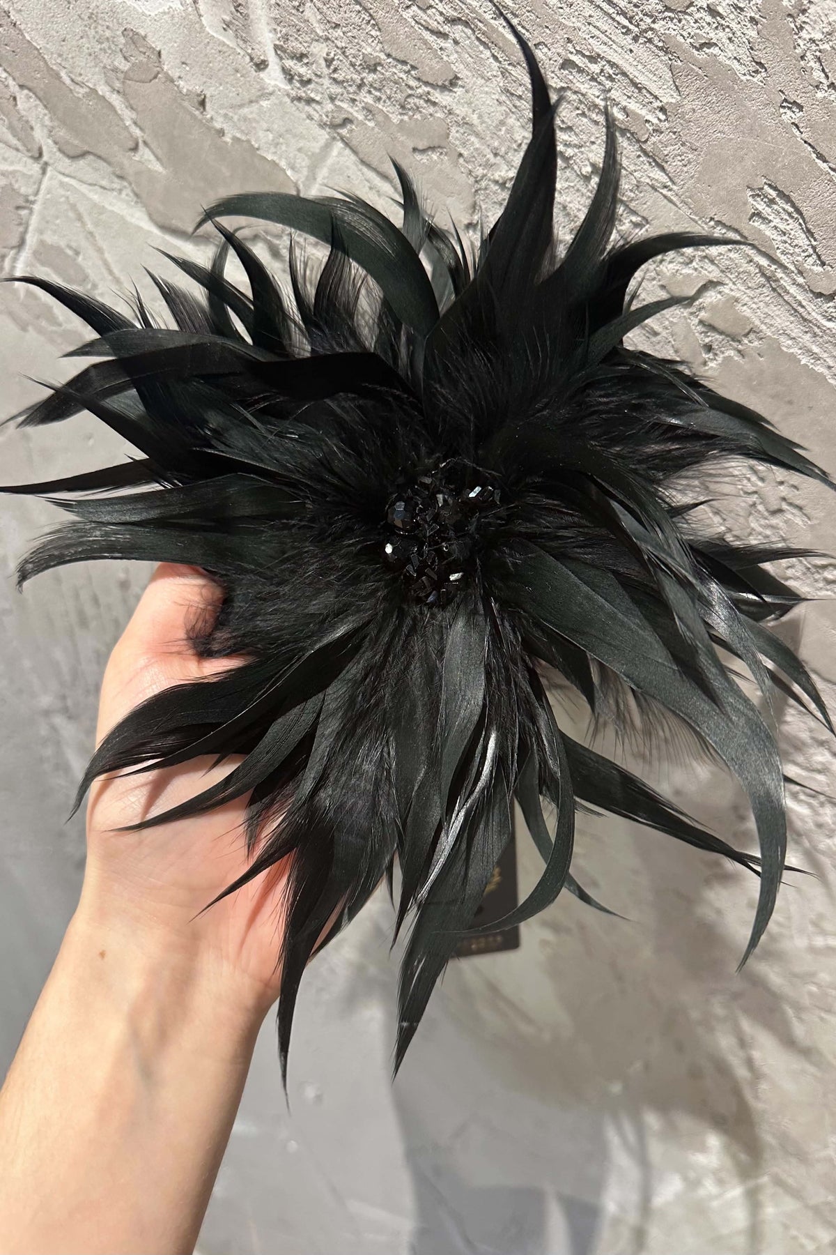 Made in Italy Feather Brooch