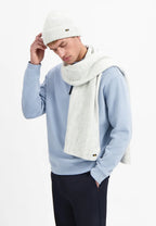 No Excess Beanie & Scarf Knit Set - Grey Melange