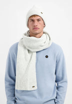 No Excess Beanie & Scarf Knit Set - Grey Melange