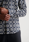 Dstrezzed Long Sleeve Shirt: Embroided Ray - Collegiate blue