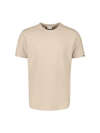 No Excess Jacquard Crepe Plain Tee - Desert