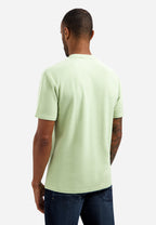 No Excess Jacquard Crepe Plain Tee - Green
