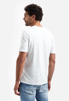 No Excess Striped Crewneck Tee - Blue