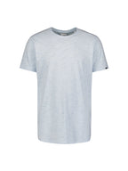 No Excess Striped Crewneck Tee - Sky