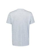 No Excess Striped Crewneck Tee - Sky