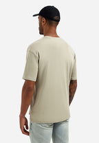 No Excess Interlock Tee - Taupe