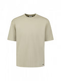 No Excess Interlock Tee - Taupe